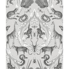Galerie Bazaar Jungle Menagerie Damask 33 L x 21 in