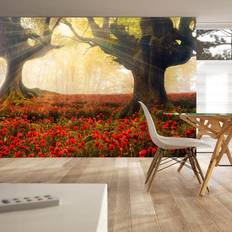 Tapeter Arkiio Fototapet Morning Among Poppies 350x245 Findes i flere størrelser