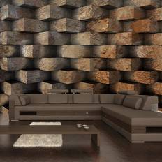 Tapeter Arkiio Fototapet Brick Braid 250x175 Fås i flere størrelser