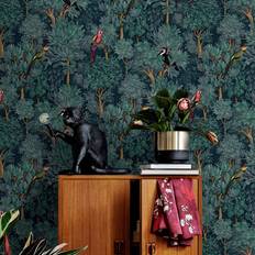 Holden Amazonia Botanist Wallpaper Teal 91251