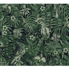 Living Walls Advantage Susila Green Tropical Wallpaper 21 in