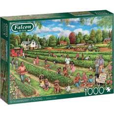 Jumbo Falcon De Luxe Strawberry Picking 1000 Pieces