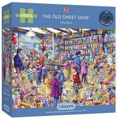 Puslespil 500 xl Gibsons The Old Sweet Shop XL 500 Pieces