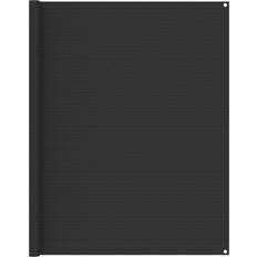 vidaXL Tapis de Tente Tapis de Voyage de Camping Tapis de Patio Auvent de Caravane Extérieur Résistance aux Intempéries 200x300 cm Anthracite