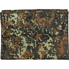 Tarp/presenning, 3 x 3 m, Flecktarn