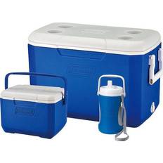 Termoelektriske Kølebokse Coleman Polylite 48 QT 5 QT Performance Cooler 1/2 Gallon Performance Jug Køletaske kombo 2021 Kølebeholdere