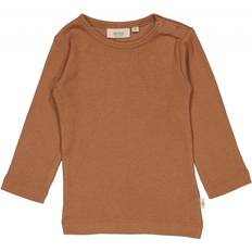 Wheat Rib T-Shirt LS - Acorn (6161e/2161e-007-9003)