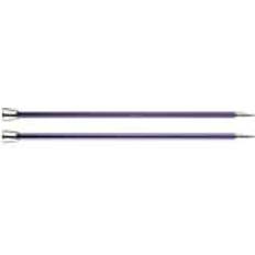 Aluminio Agujas de Tejer Knitpro Zing 40cm Single Point Knitting Needles 7.00mm (KP47335)