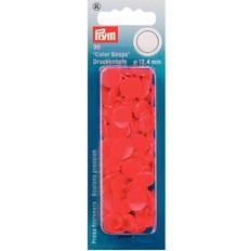 Prym Bouton Pression Color Snaps Rond 12.4 mm Rouge