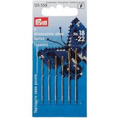 Garn & Håndarbejdsudstyr Prym Stramajnåle uden Spids Stål Sølv 0,80x37mm Str. 24 6 stk