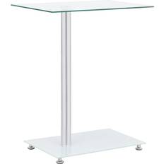 Glass - Rectangular Small Tables vidaXL U-Shaped Small Table 30x45cm