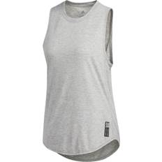 Grijs - Hardlopen Mouwloze shirts Adidas Adapt Tank - HD Grey