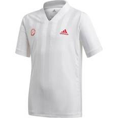 Adidas Treningsklær T-skjorter adidas Freelift T-shirt Kids - White/Scarlet