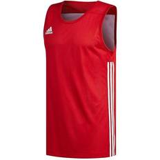 Men - XXS Tank Tops Adidas 3G Speed Reversible Jersey Men - Power Red/White