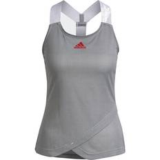 Tennis Canottiere adidas Tennis Primeblue Y-Tanktop Women - Grey/Black