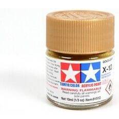 Gold Acrylic Paints Tamiya Acrylic Mini X-12 Gold Leaf 10ml