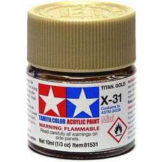 Tamiya Acrylic Mini X-31 Titanium Gold 10ml