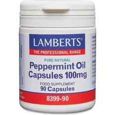 Vitamins & Supplements Lamberts Peppermint Oil Capsules 100mg 90 pcs