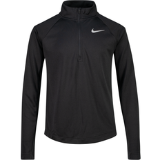 Kinderbekleidung NIKE Kid's Dri-FIT Long-Sleeve Running Top - Black