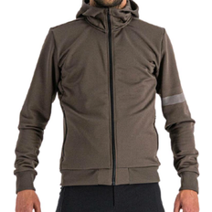 Herren - Radfahren Pullover Sportful Giara Hoodie Men - Cacao