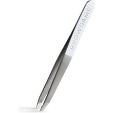 Wit Pincetten Browgame Cosmetics Original Slanted Tweezer White