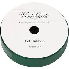 Vivi Gade Ruban Cadeau Mat 10 mm x 25 m Vert Sapin