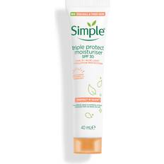 Simple Gezichtsverzorging Simple Triple Protect Moisturiser Spf 30 40Ml