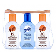 UVA-beskyttelse Aftersun Malibu SPF15&20,100ml Aftersun Tan Maximizer 100ml 3Pk