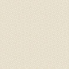 Galerie Metallic FX Geometric Stars 33 L x 21 in Beige