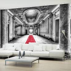 Tapeter Arkiio Fototapet Mystery Marble Black And White 300x210 Findes i flere størrelser