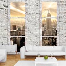 Tapeter Arkiio Fototapet New York View From The Window 100x70 Fås i flere størrelser