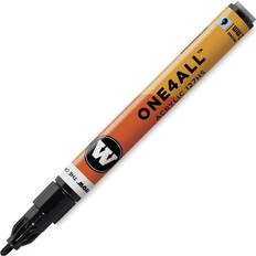 Molotow Svarta - Vattenbaserad Markers Molotow One4All Acrylic Marker 127HS Single Black 2mm