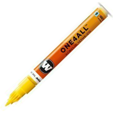 Molotow One4All Acrylic Marker 127HS Neon Yellow Fluorescent 2mm