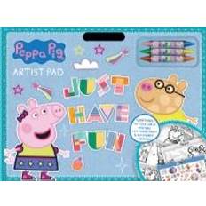 Peppa Pig Gurli Gris Skoleudstyr Artist Pad Tegne & Male hos Magasin
