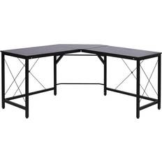 Homcom L-Shape Corner Gaming Work Desk Table, 1500x1500x760mm