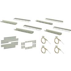 6045 Starter Set Floor Lighting 8 Rails 4 Different Sizes 4 LEDs White