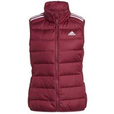 Adidas Women Essentials Light Down Vest - Victory Crimson