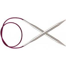Knitpro Nova Metal Rundpinde Messing 150cm 5,00mm 59in US8