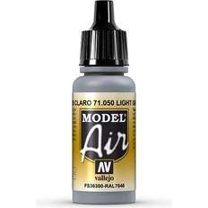 Gris Pinturas acrílicas Vallejo AV Model Air 17ml Light Grey (VAL050)