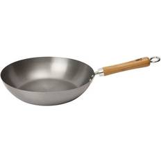 Kulstål wok Dexam School of Wok Skinny 30cm