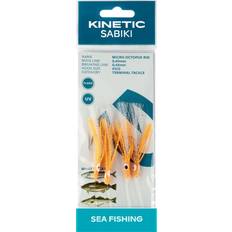Kinetic Sabiki Micro Octopus Rig Chartreuse UV