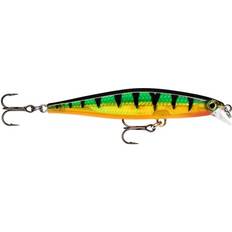 Rapala Shadow Rap Lure with Two No. 8 Hooks, 0.7 Swimming Depth, 7 cm Size, Legendary Perch