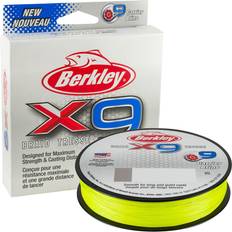 Braid lines Fishing Lines Berkley X9 Braided Fishing Line 9 Strand Braid Line for Saltwater and Freshwater Fishing