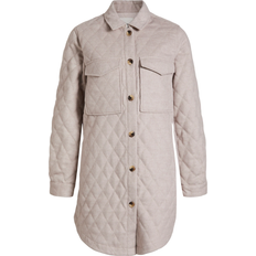 Wolle Jacken Object Collector's Item Vera Owen Long Quilted Jacket - Incense