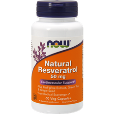 Now Foods Natural Resveratrol 50mg 60 pcs