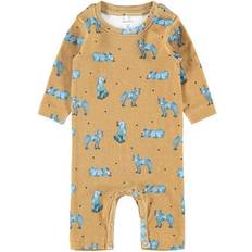 Name It Printed Bodysuit - Cumin (13191498)