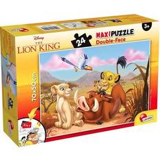 3 Puzzle Classici Lisciani Double Face Disney The Lion King 24 Pieces