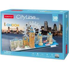 3D Puzzle Cityline London 107 Pieces