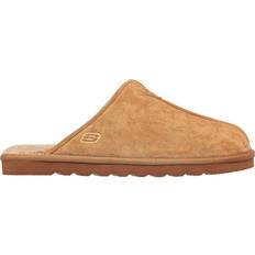 Skechers Suede Slippers Skechers Renten Palco - Tan