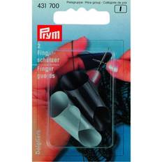 Fingerbøl Prym 431700 Finger Protectors Pack of 2, Plum Blue, Light Blue, farbig sortiert, 2 Stück